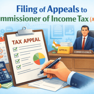 Filing of Appeals to Commissioner of Income Tax