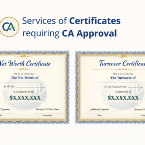 Certificates requiring CA Approval
