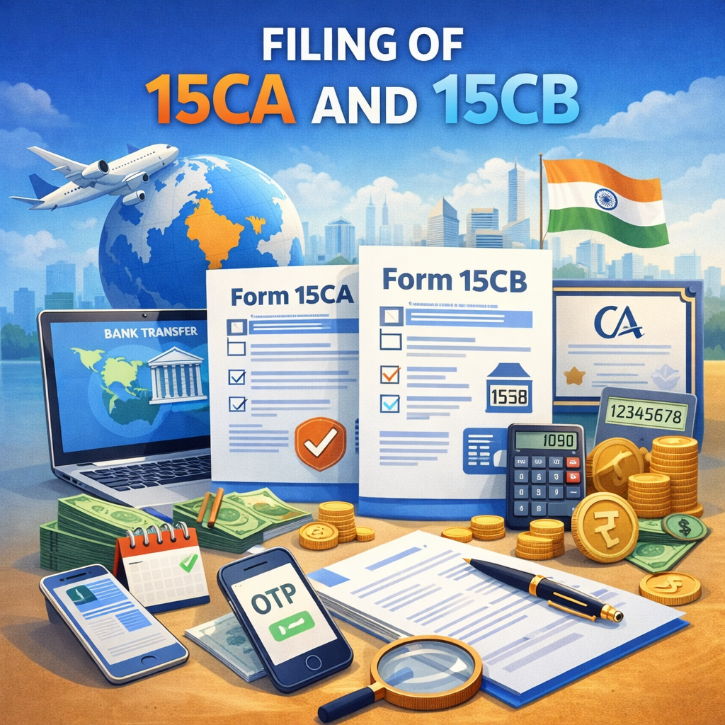 Filing of 15CA and 15CB